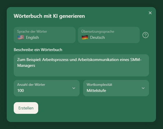 KI-erstellte Polnisch-Wortliste